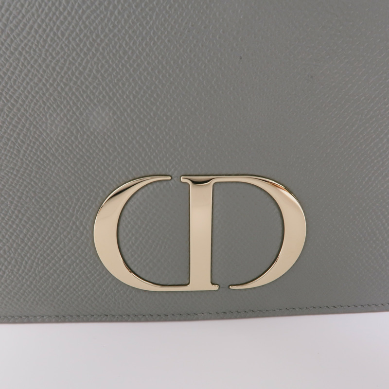 Dior 牛皮皮革Chain Shoulder Bag金扣鏈帶肩背袋-7