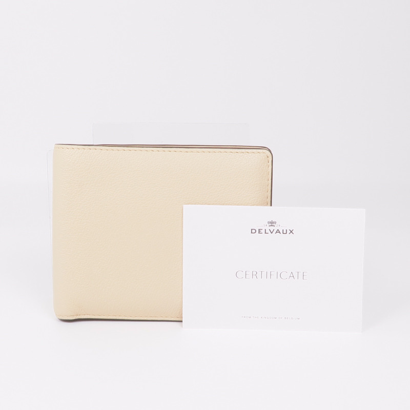 Delvaux 牛皮皮革Livre Wallet錢包-16