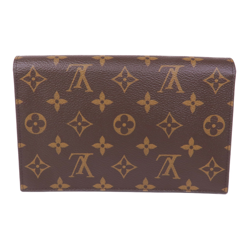 LOUIS VUITTON Monogram Flore金扣鏈帶肩背袋-1