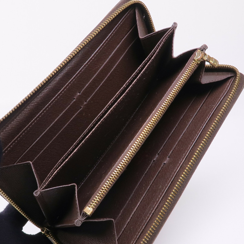 LOUIS VUITTON Damier Zippy Wallet長錢包-11