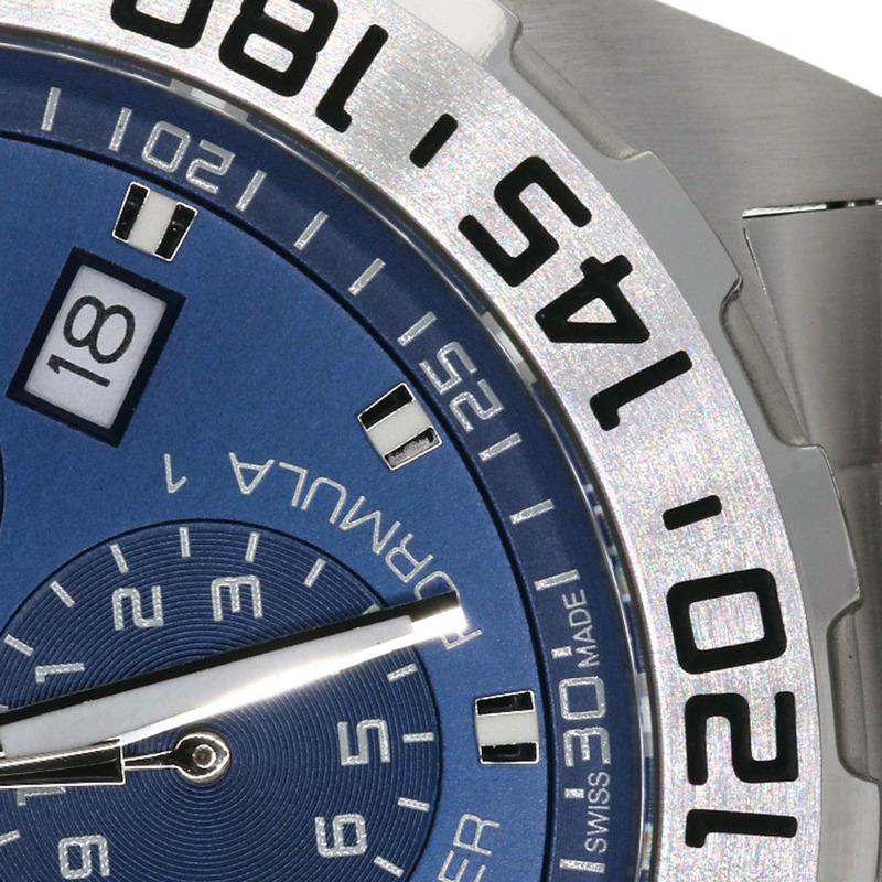 泰格豪雅 CAZ101K Formula 1 計時碼錶，不鏽鋼/SS，男士-19