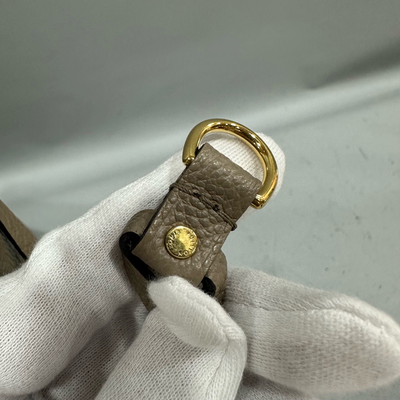 LV m45686 奶茶牛皮壓紋neverfull mm 子母包-24