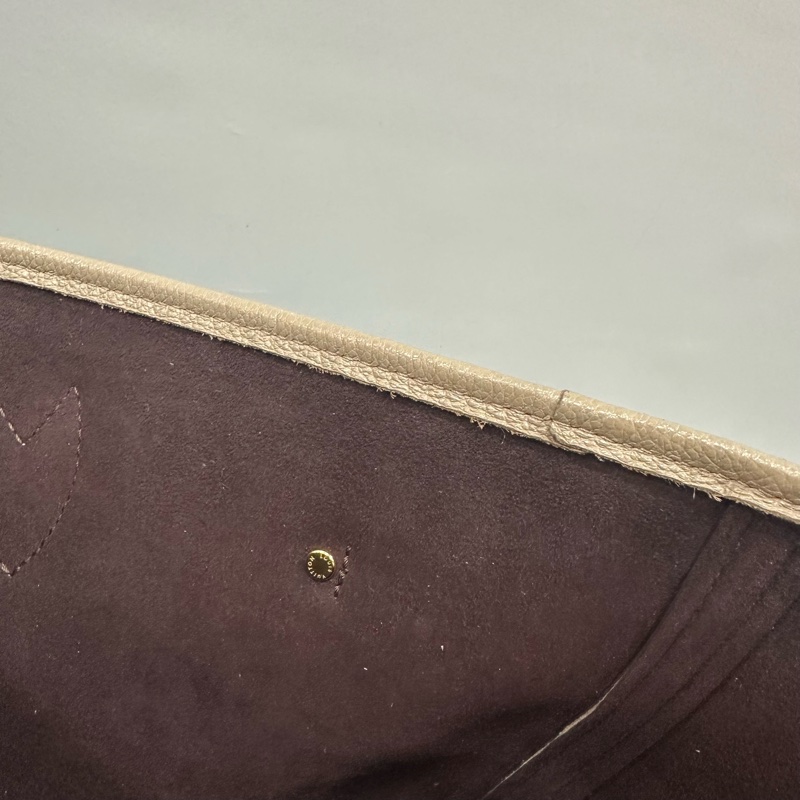 LV m45686 奶茶牛皮壓紋neverfull mm 子母包-50