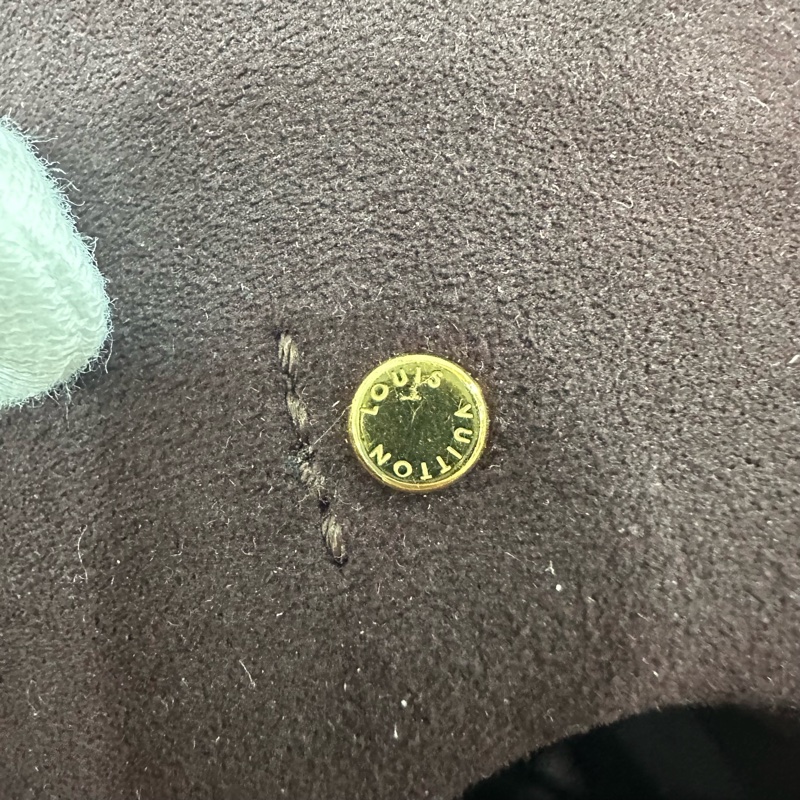 LV m45686 奶茶牛皮壓紋neverfull mm 子母包-57