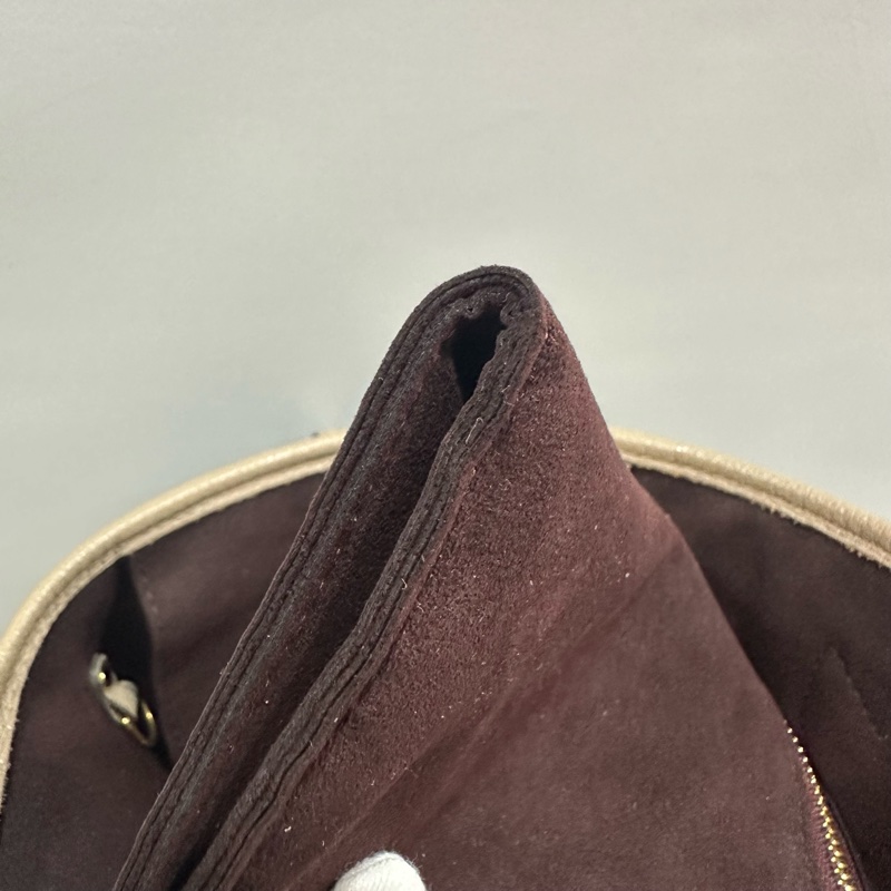 LV m45686 奶茶牛皮壓紋neverfull mm 子母包-62