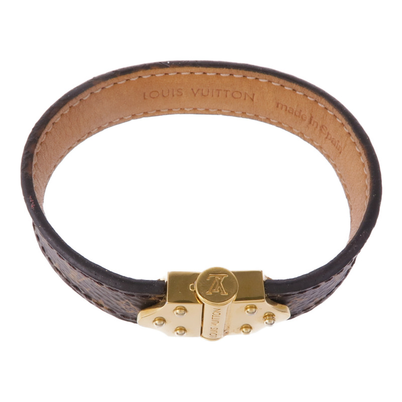 LOUIS VUITTON Monogram Sprit Bracelet金扣手帶-3