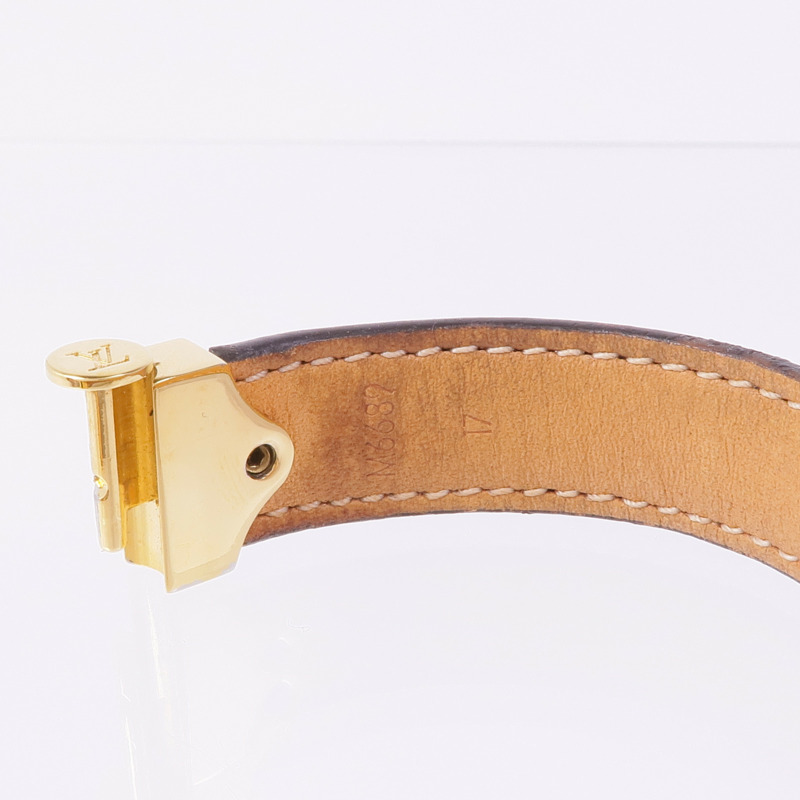 LOUIS VUITTON Monogram Sprit Bracelet金扣手帶-7
