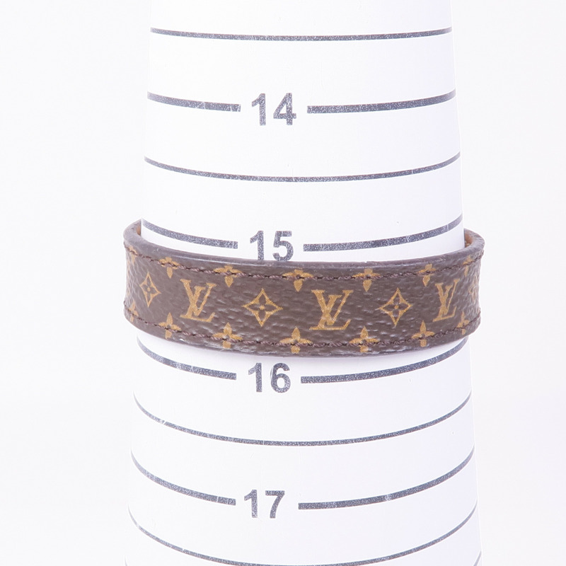 LOUIS VUITTON Monogram Sprit Bracelet金扣手帶-10