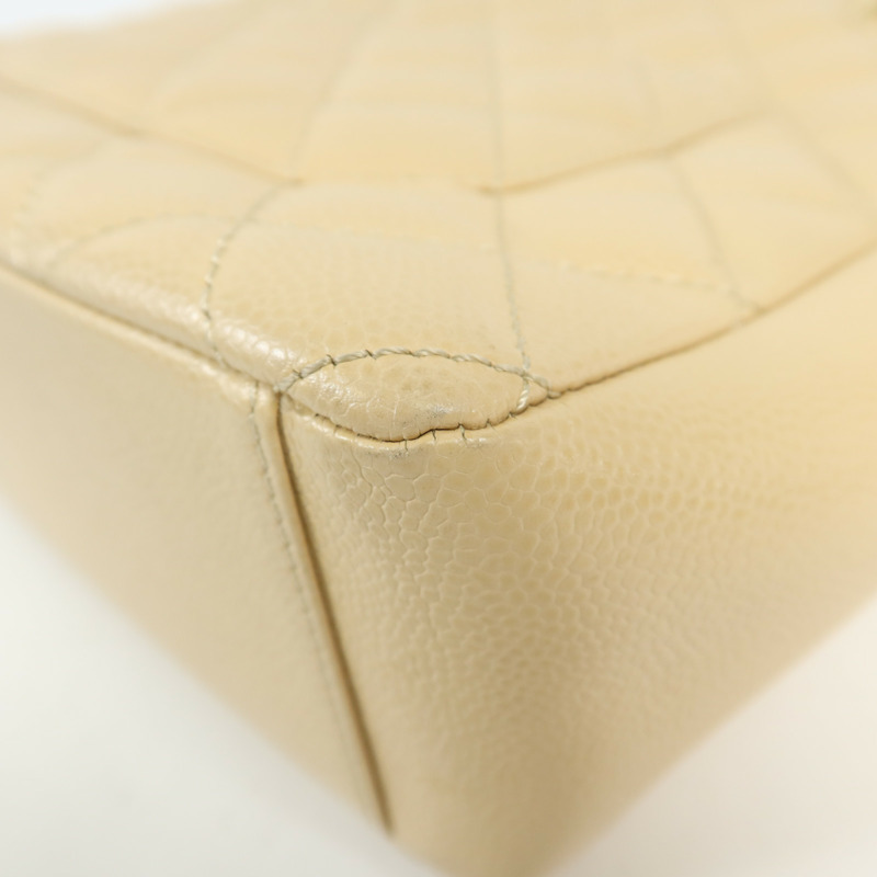 CHANEL 牛皮皮革PST Petite Shopping Tote Bag金扣肩背袋-14