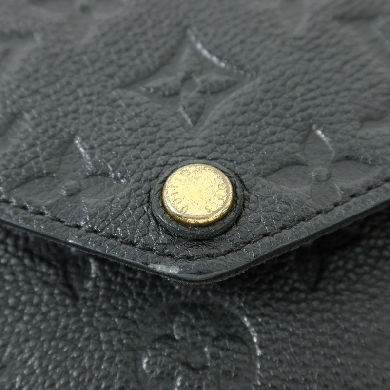 LOUIS VUITTON Monogram Empreinte Felicie Pochette 金扣鏈帶肩背袋-8