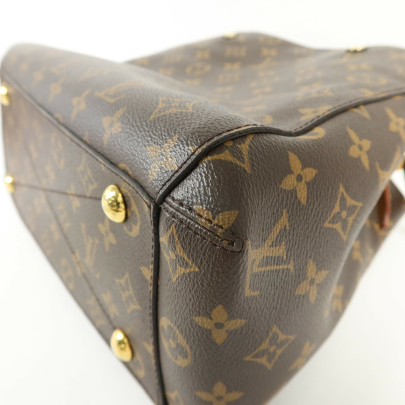 LOUIS VUITTON Monogram Montaigne MM金扣手挽肩背兩用袋-13