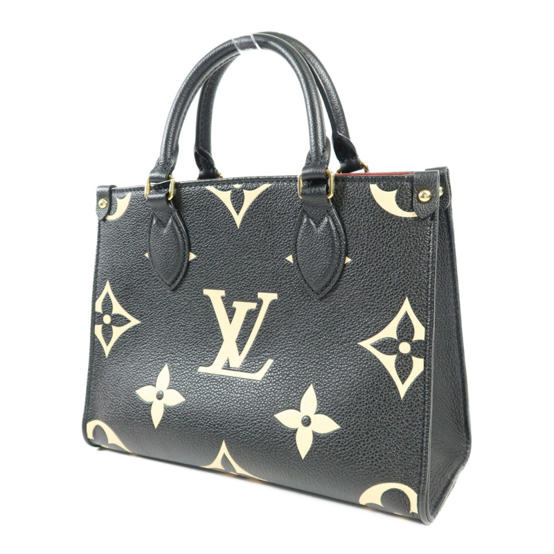 LOUIS VUITTON Monogram Empreinte On The Go PM金扣手挽肩背兩用袋-2