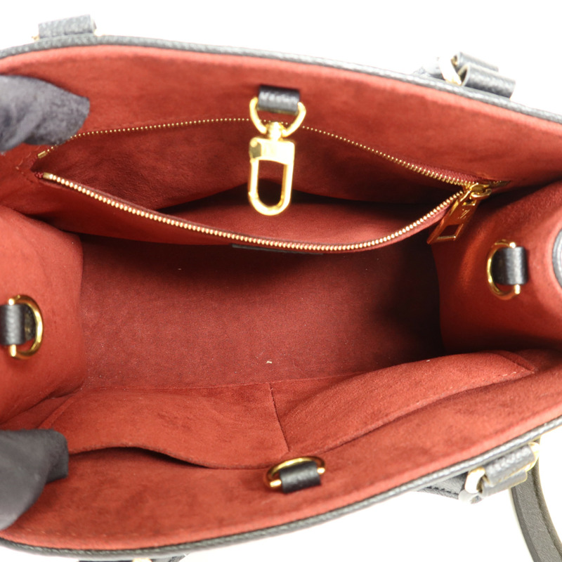 LOUIS VUITTON Monogram Empreinte On The Go PM金扣手挽肩背兩用袋-5