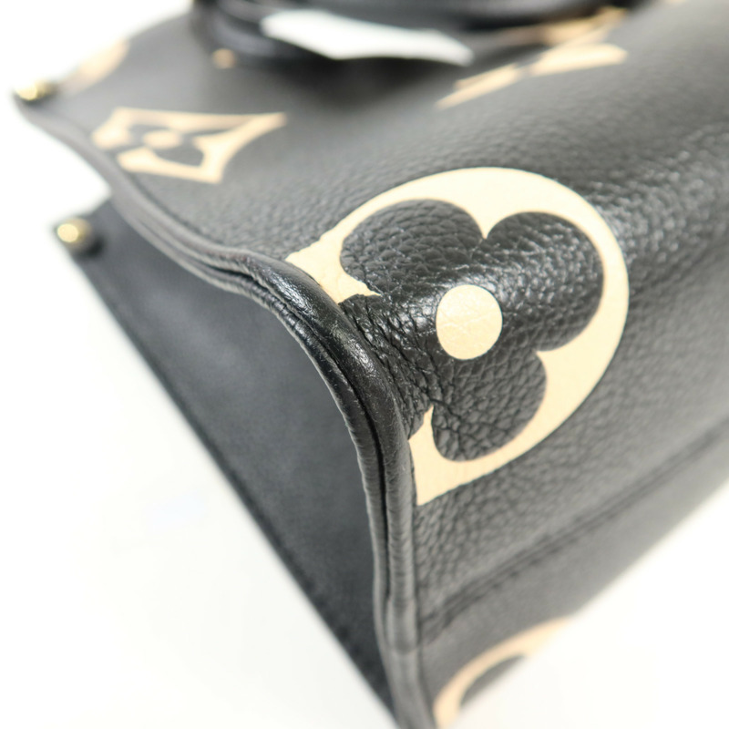 LOUIS VUITTON Monogram Empreinte On The Go PM金扣手挽肩背兩用袋-10