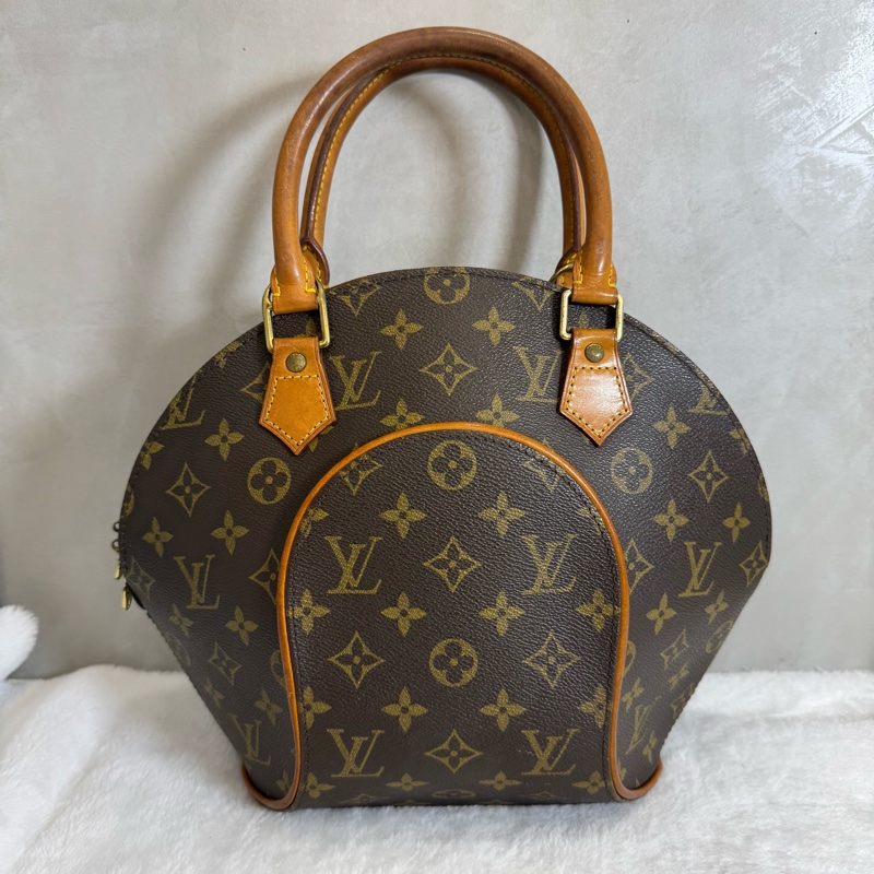 Louis Vuitton Ellipse 老花小號貝殼手提包-4