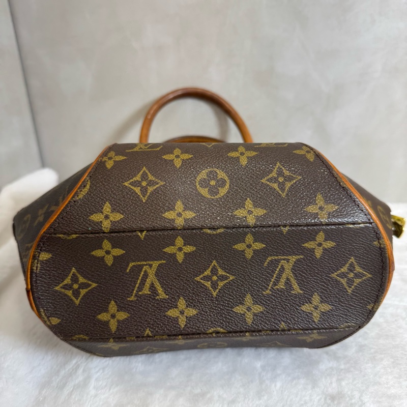 Louis Vuitton Ellipse 老花小號貝殼手提包-5