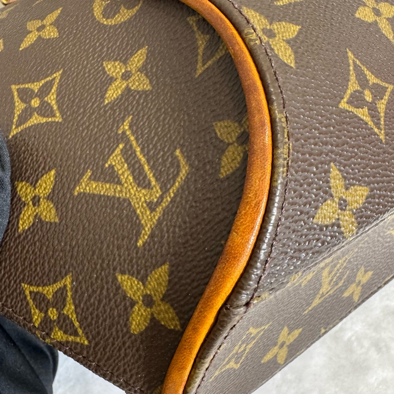 Louis Vuitton Ellipse 老花小號貝殼手提包-14