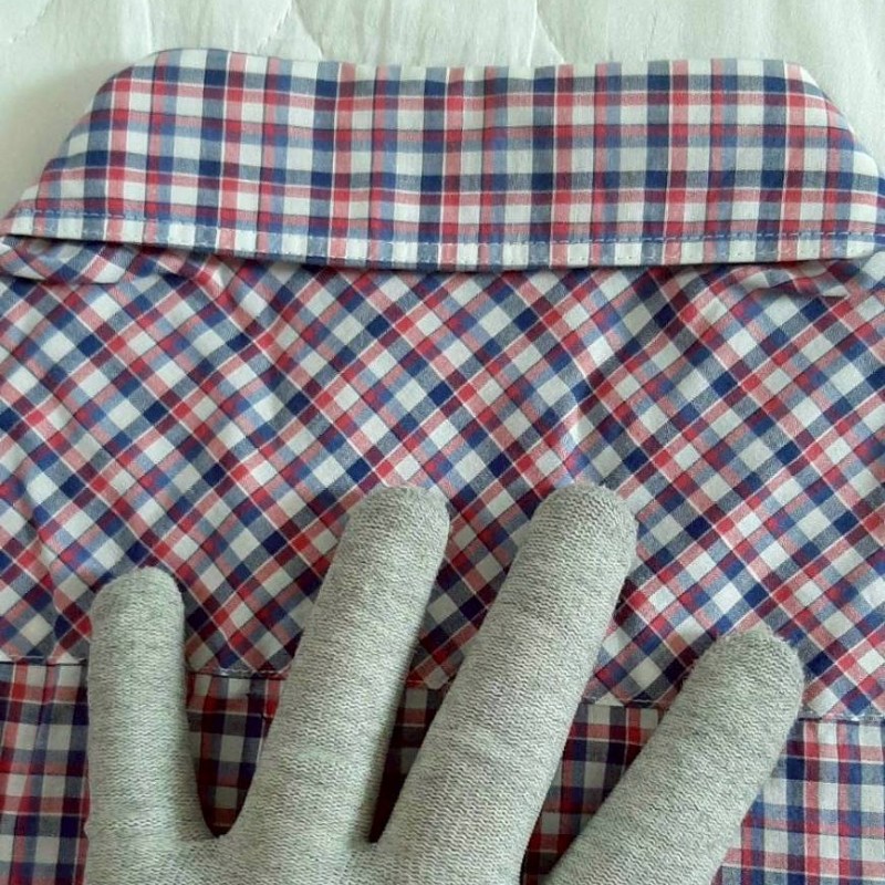 絕版BURBERRY 博柏利 BLACK LABEL 黑標 戰馬 男格紋短袖襯衫3號-3