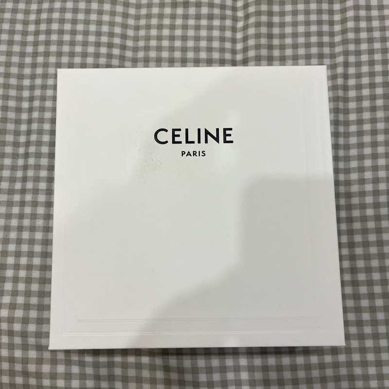 CELINE 斜背包 小包 CLAUDE 黑金 小廢包-5