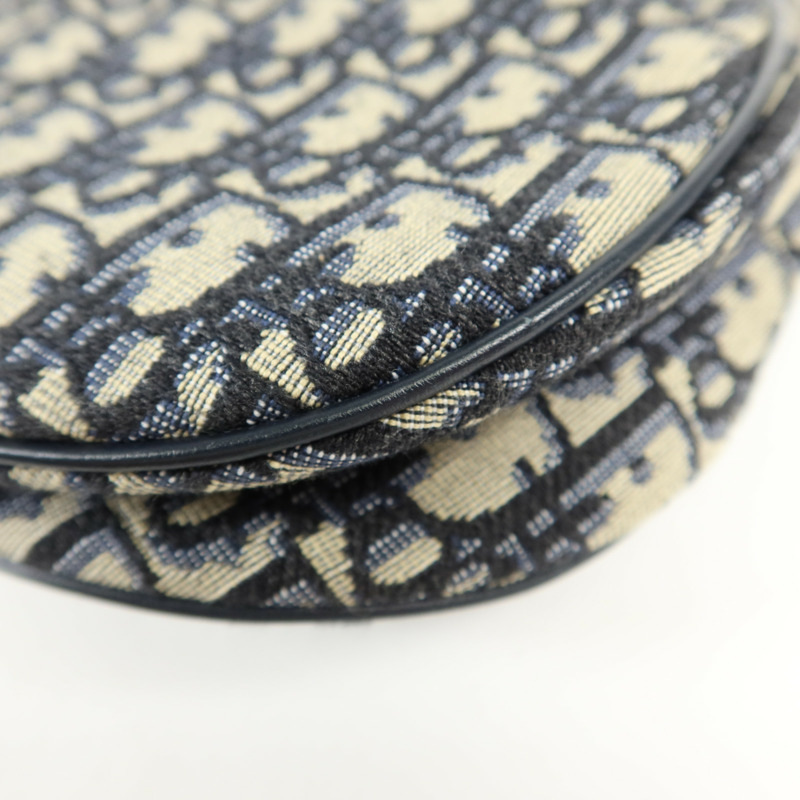 Dior 帆布Saddle金扣手挽肩背兩用袋-13