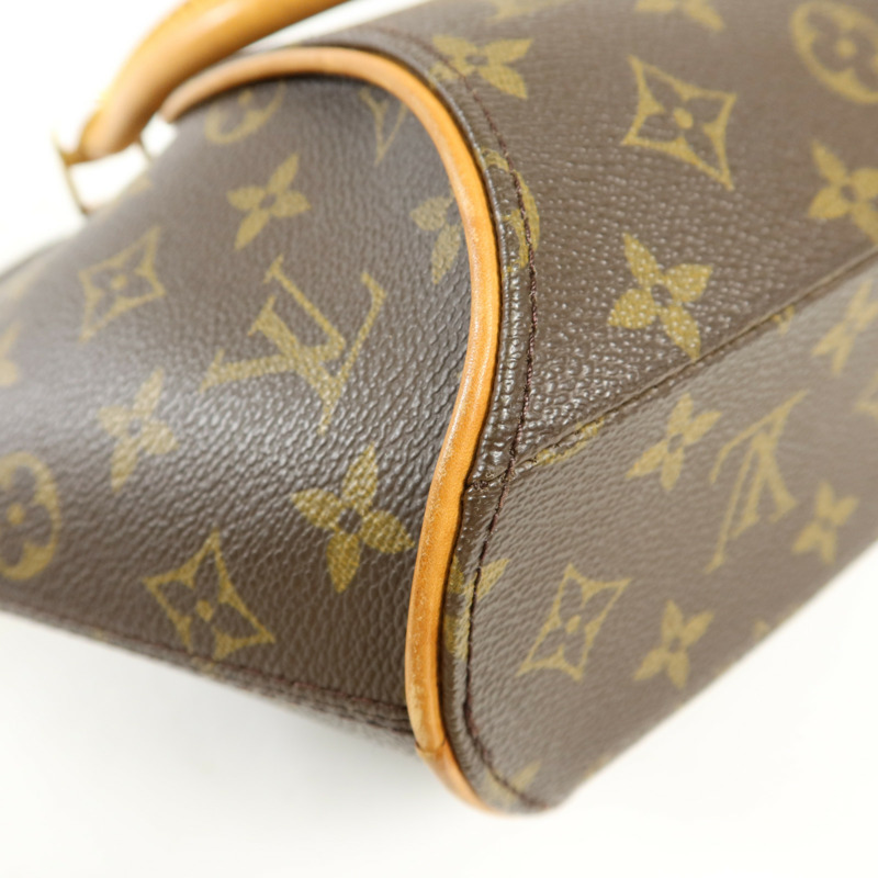 LOUIS VUITTON Monogram Elipse MM金扣手挽袋-13