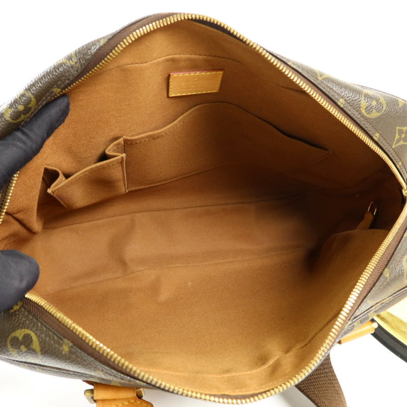 LOUIS VUITTON Monogram Sac Bosphore金扣手挽肩背兩用袋-5