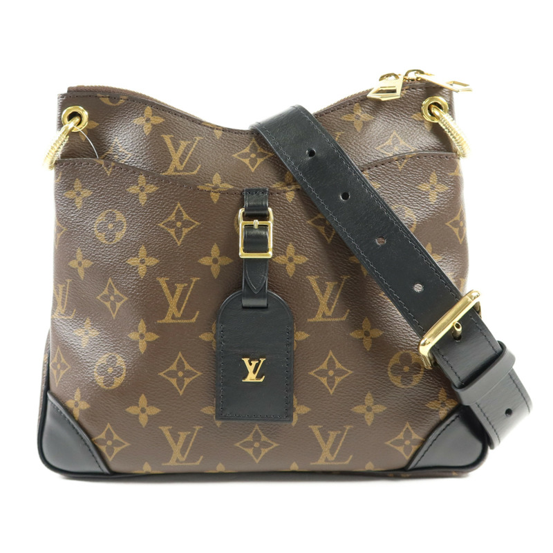 LOUIS VUITTON Monogram Odeon PM金扣肩背袋-0