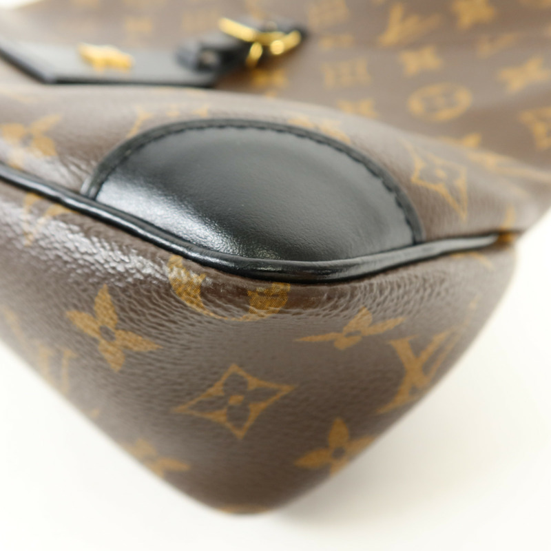 LOUIS VUITTON Monogram Odeon PM金扣肩背袋-12
