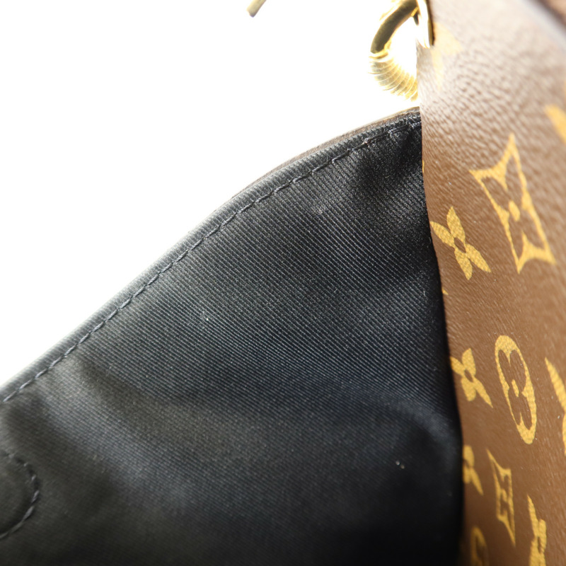 LOUIS VUITTON Monogram Odeon PM金扣肩背袋-17