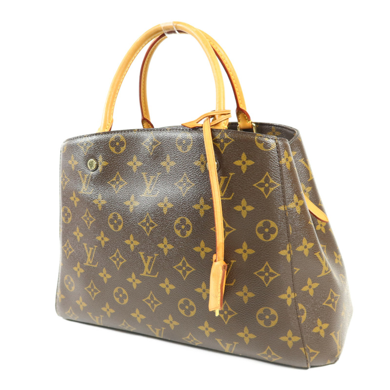 LOUIS VUITTON Monogram Montaigne MM金扣手挽肩背兩用袋-2