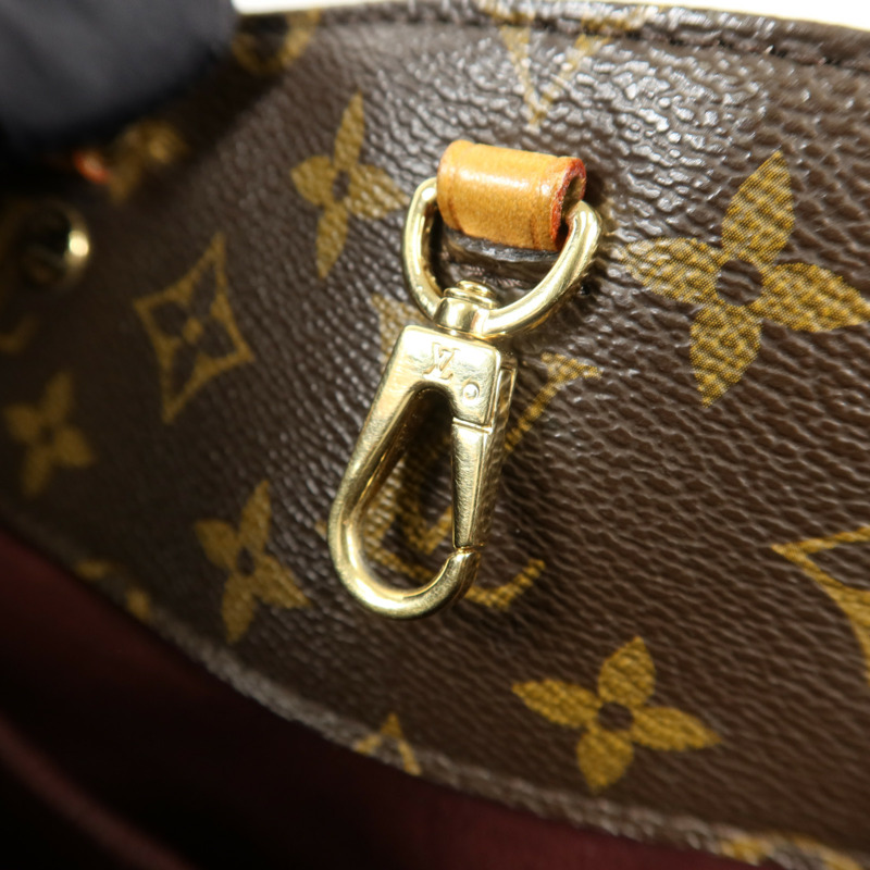 LOUIS VUITTON Monogram Montaigne MM金扣手挽肩背兩用袋-8