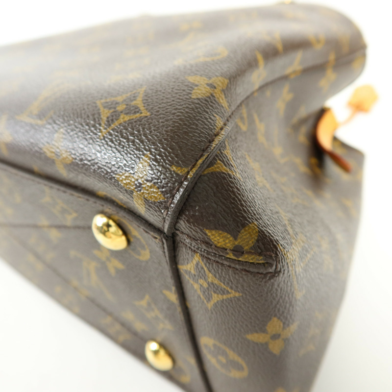 LOUIS VUITTON Monogram Montaigne MM金扣手挽肩背兩用袋-15