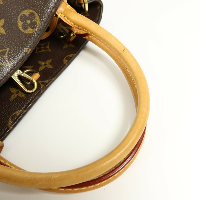 LOUIS VUITTON Monogram Montaigne MM金扣手挽肩背兩用袋-17