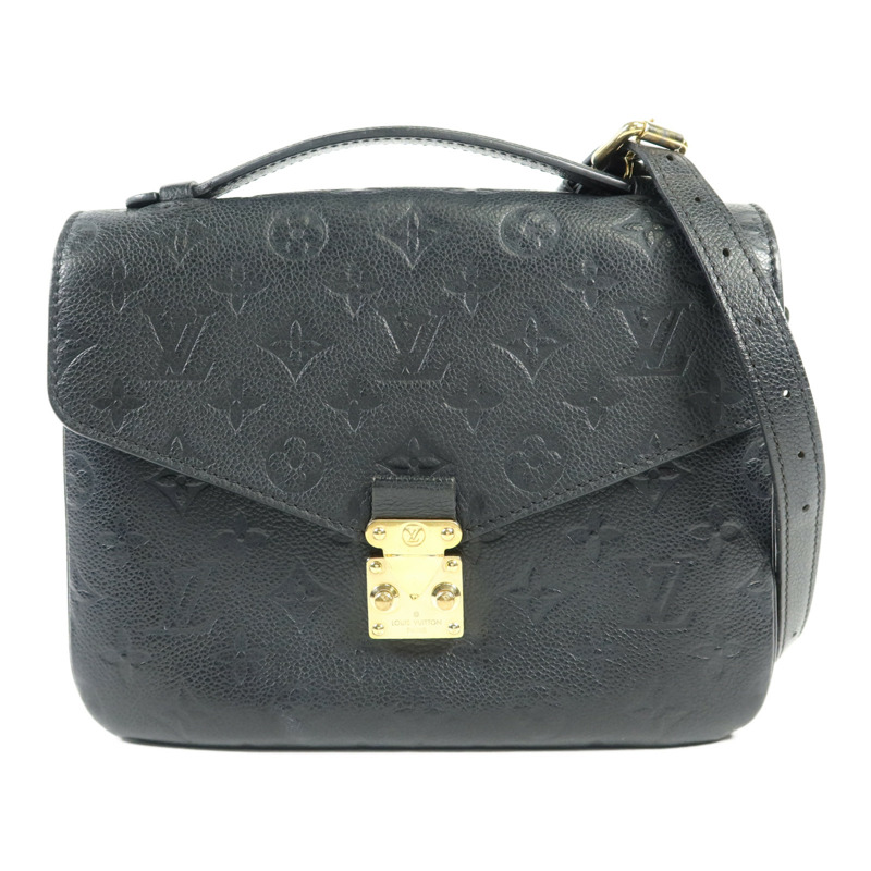 LOUIS VUITTON Monogram Empreinte Pochette Metis金扣手挽肩背兩用袋-0