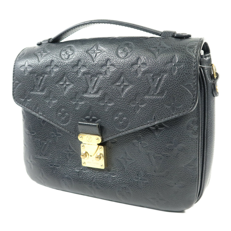LOUIS VUITTON Monogram Empreinte Pochette Metis金扣手挽肩背兩用袋-2