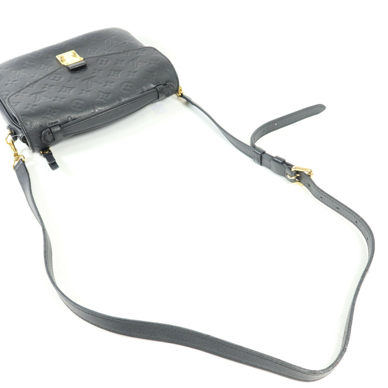 LOUIS VUITTON Monogram Empreinte Pochette Metis金扣手挽肩背兩用袋-4