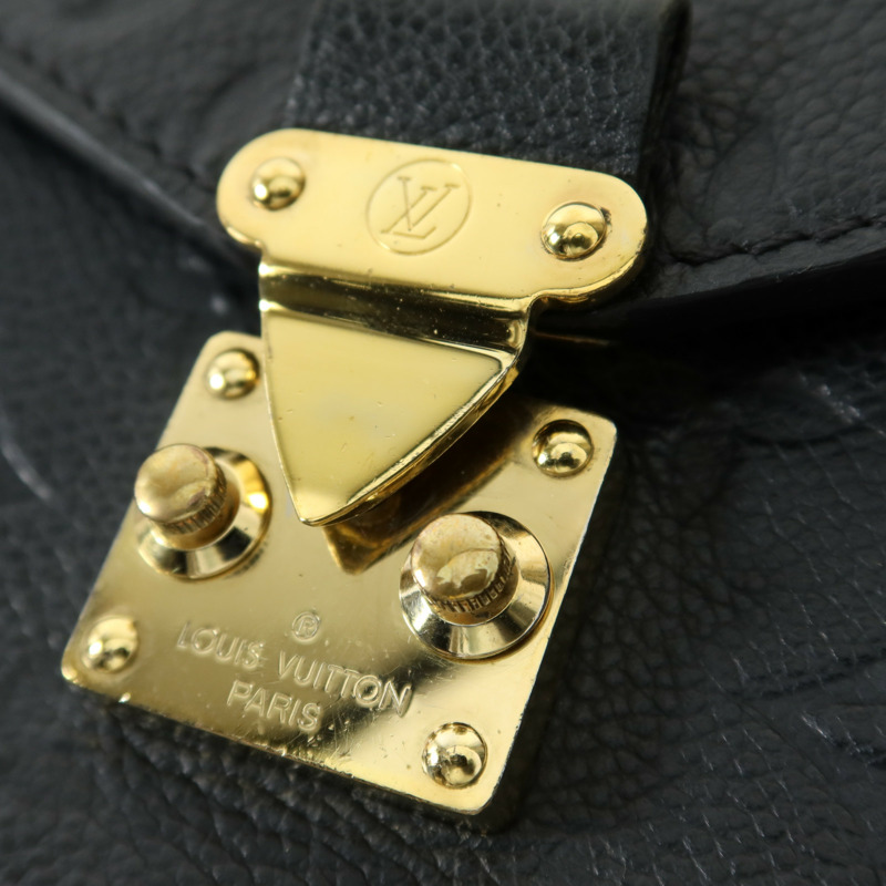 LOUIS VUITTON Monogram Empreinte Pochette Metis金扣手挽肩背兩用袋-10