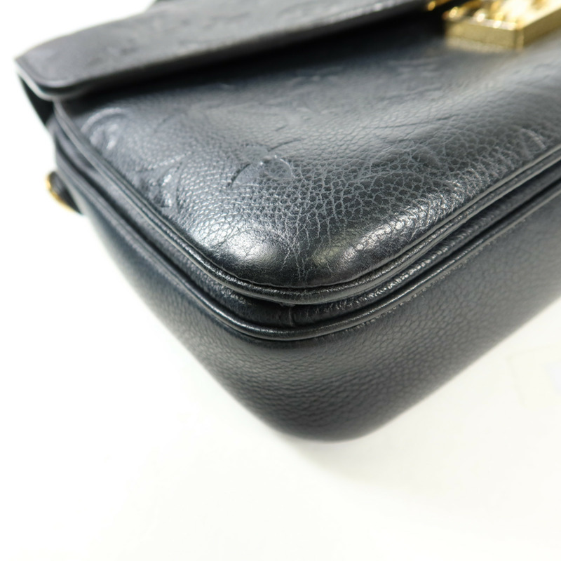 LOUIS VUITTON Monogram Empreinte Pochette Metis金扣手挽肩背兩用袋-13