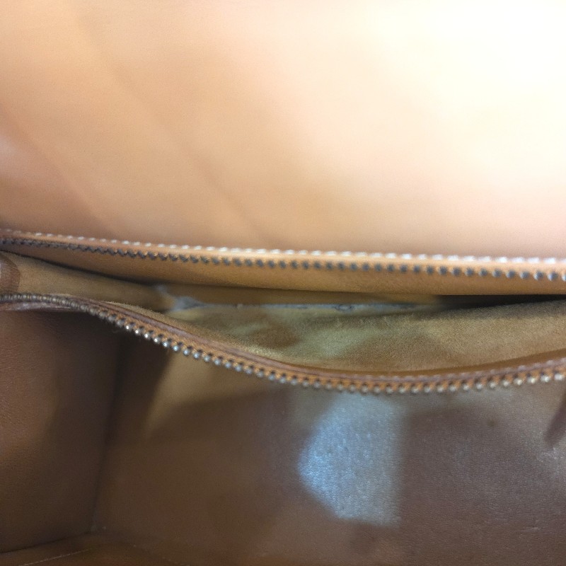 Hermès Kelly 28 手提包 金釦 金棕 二手 v刻-31
