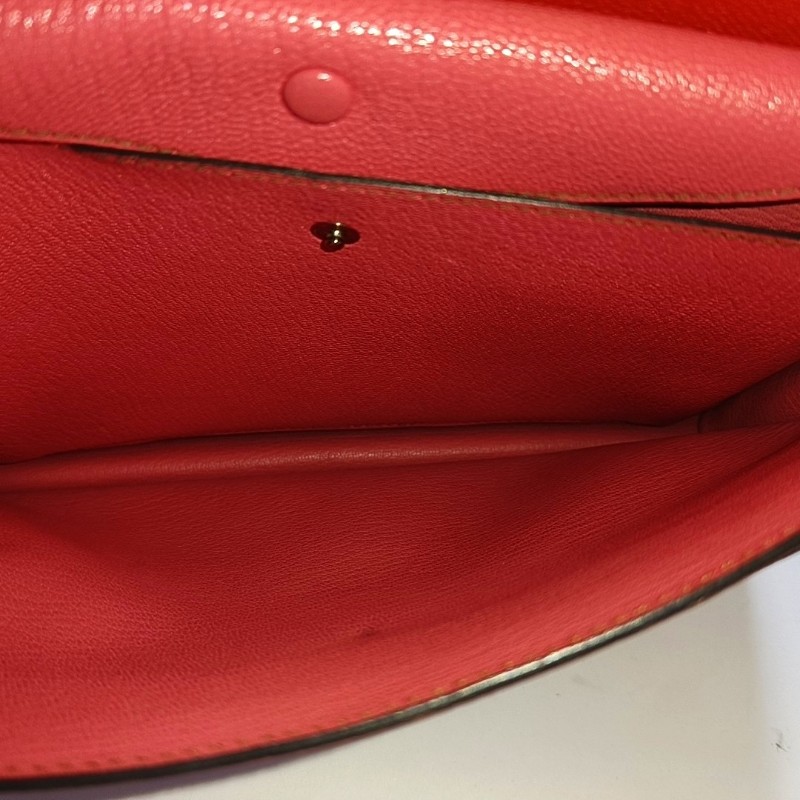 HERMES Faco 拼色Chevre
Mysore山羊皮單肩包斜挎包 銀色五金 A刻 可拆卸肩帶-6