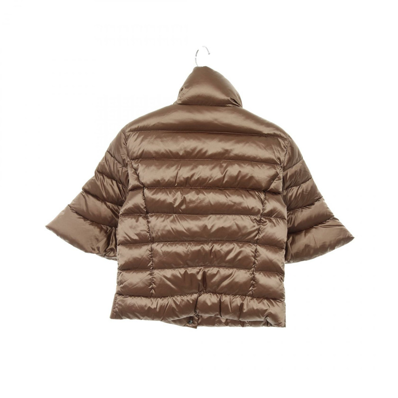 MONCLER MAKO 羽絨外套 尼龍棕色 #1 二手 女款-1