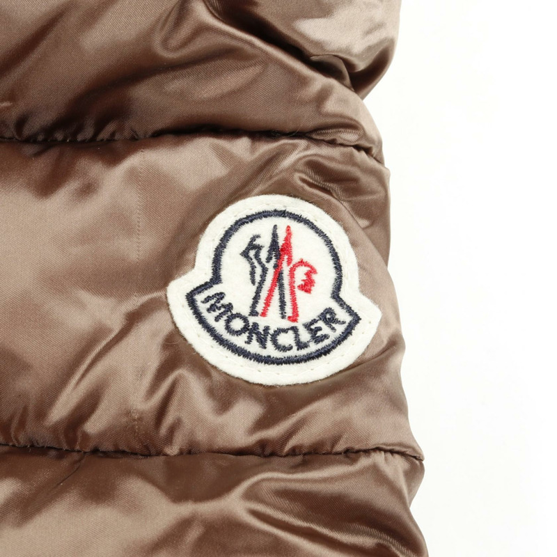 MONCLER MAKO 羽絨外套 尼龍棕色 #1 二手 女款-5