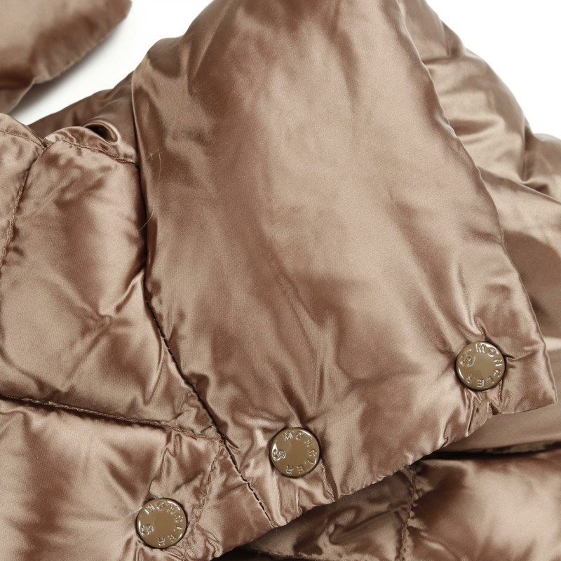 MONCLER MAKO 羽絨外套 尼龍棕色 #1 二手 女款-6