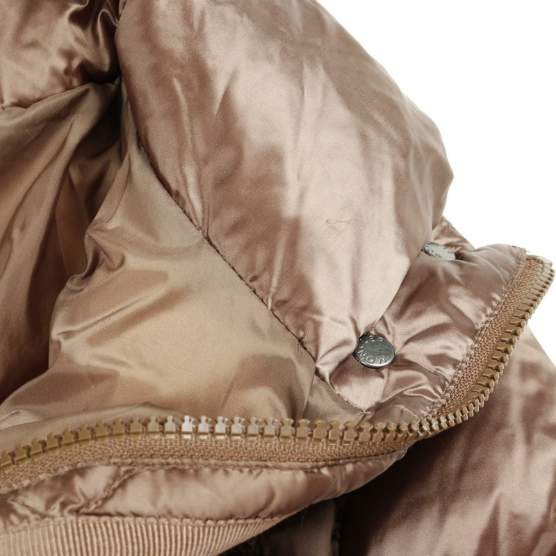 MONCLER MAKO 羽絨外套 尼龍棕色 #1 二手 女款-9