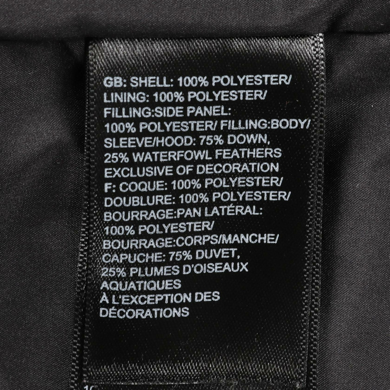 THE NORTH FACE Gotham Down Parka 羽絨外套 NF0A4R31 聚酯纖維 黑色 二手 女款-3