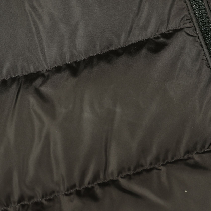 MONCLER DOMBES 羽絨外套 尼龍 黑色 二手 女款-6