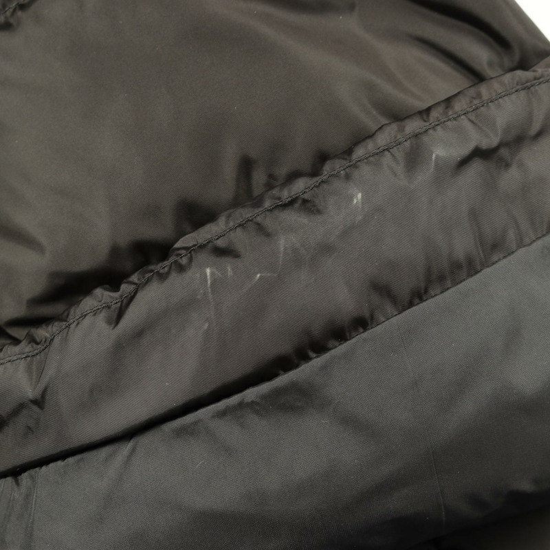 MONCLER DOMBES 羽絨外套 尼龍 黑色 二手 女款-10