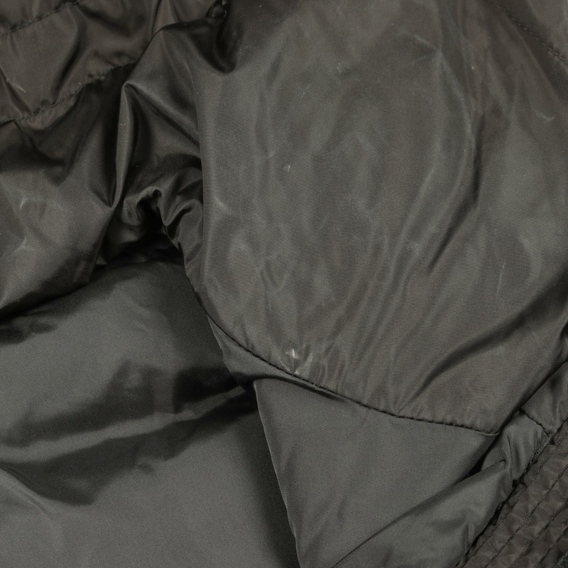 MONCLER DOMBES 羽絨外套 尼龍 黑色 二手 女款-12