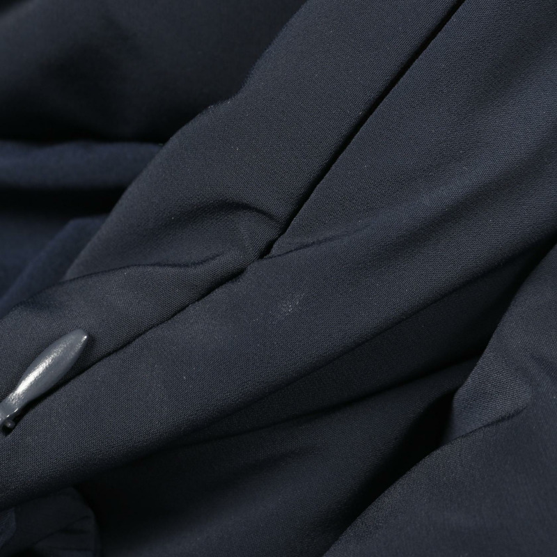 HERMES 羽絨外套 聚醯胺 海軍藍 二手 女士-7