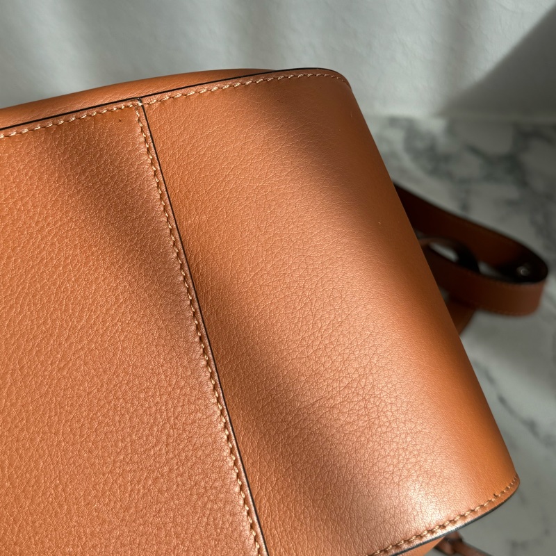 Loewe棕色吊床包-9